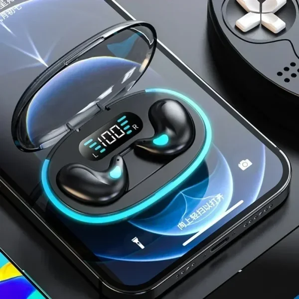X55 Sleeping Earbuds Wireless Mini Headphones For Work TWS Bluetooth Earphone Stereo Hidden Headsets with Mic HD Call Waterproof - Image 6