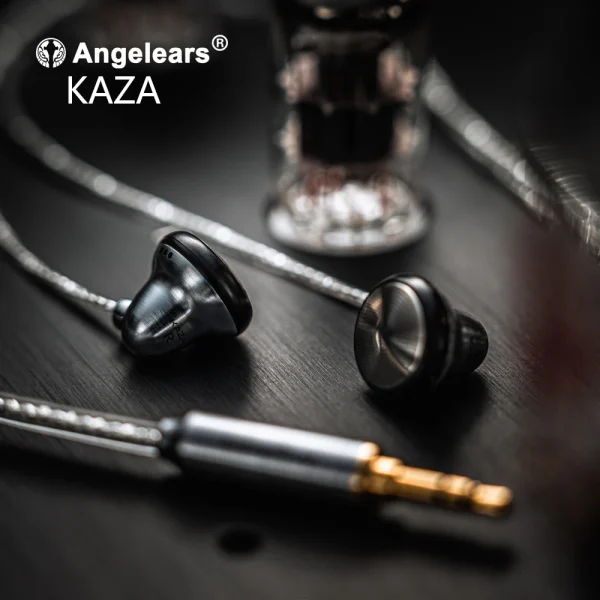 Angelears KAZA 15mm Dynamic Driver Flat In-ear Earphones High-Quality Sound Comfortable Wearing Wired earbuds - Image 5