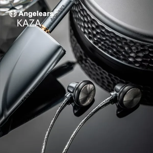 Angelears KAZA 15mm Dynamic Driver Flat In-ear Earphones High-Quality Sound Comfortable Wearing Wired earbuds - Image 3