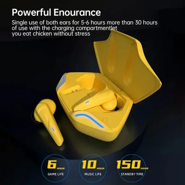 X15Pro TWS Wireless Hearphones Bluetooth Headset Gamer Bass Earphones Sport Microphone Noise Reduction Earbuds - Image 5