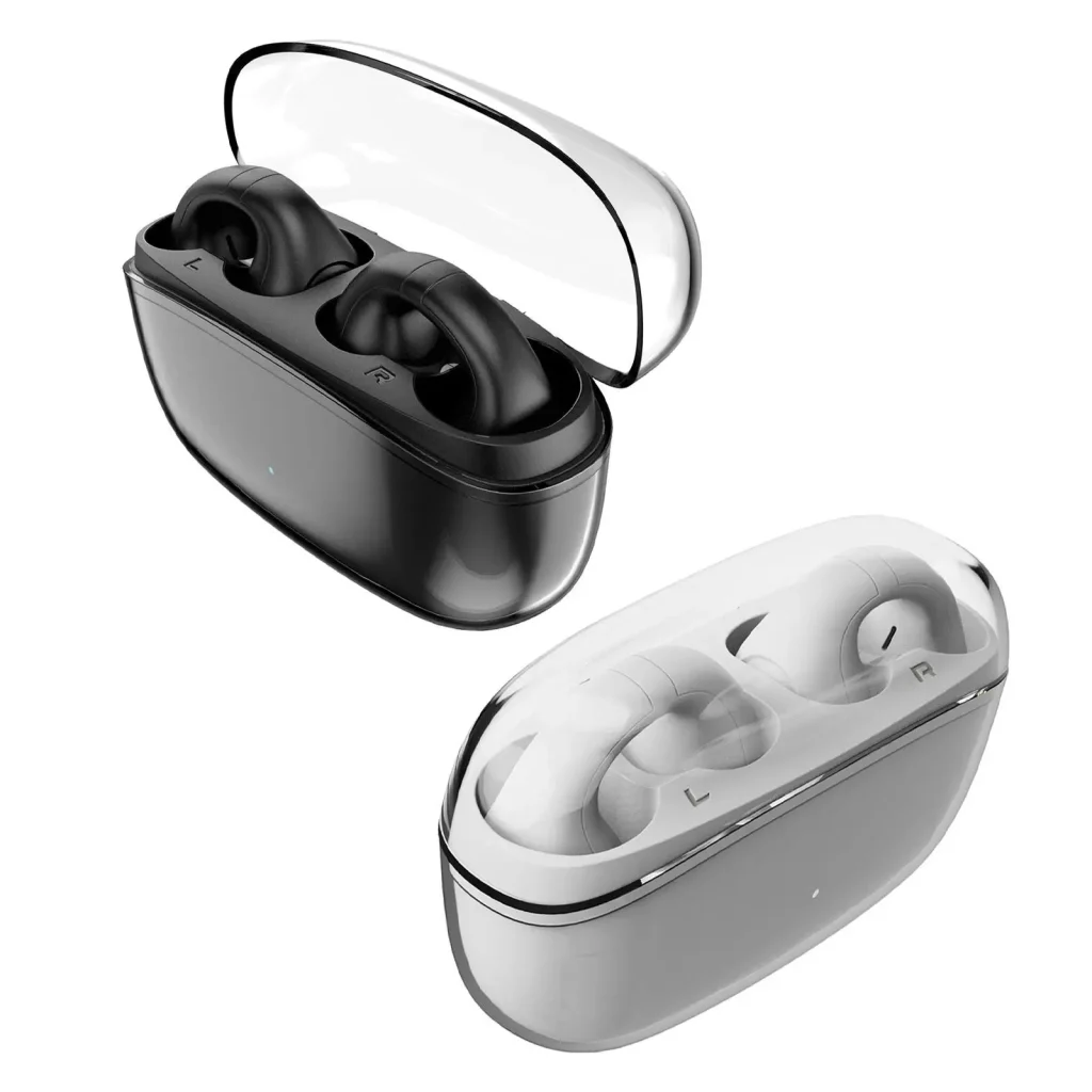 Wireless Ear Clip Headphone Mini Clip on Earbud for Business Driving Office