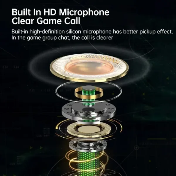X15Pro TWS Wireless Hearphones Bluetooth Headset Gamer Bass Earphones Sport Microphone Noise Reduction Earbuds - Image 4