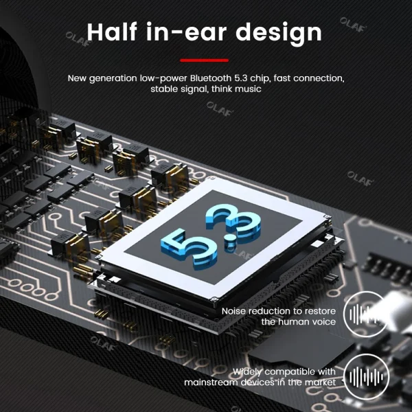 Sy8 Wireless Earphones Bluetooth 5.3 Neckband Headphones LED Super Power Waterproof Sport Magnetic Headset Handfree with Mic - Image 5
